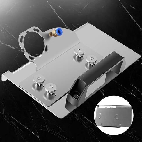 Angle Grinder Stand for Tile 45° Chamfer Cutting, Stainless Steel Angle Grinder Holder Tile Cutter Tool, 45° Ceramic Tile Chamfer Cutting Bracket Attachments for 100 Type Angle Grinders (Regular) in Saudi Arabia