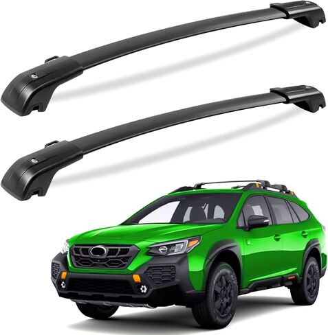 FengYu Heavy Duty 260lb Lockable Roof Rack Cross Bars Compatible with Toyota 4Runner 2010-2024 with Raised Side Rails, Aluminum Roof Rails Crossbars Black Rooftop Cargo Luggage in Kuwait
