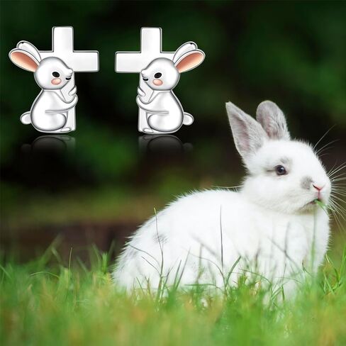 925 فضة ديناصور وأقراط لطيف الحيوان وأقراط هيبوالرجينيك مجوهرات هدايا للفتيات في سن المراهقة النساء in Kuwait