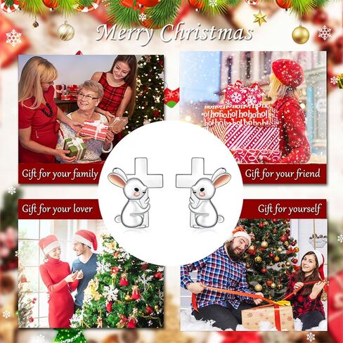 925 فضة ديناصور وأقراط لطيف الحيوان وأقراط هيبوالرجينيك مجوهرات هدايا للفتيات في سن المراهقة النساء in Kuwait