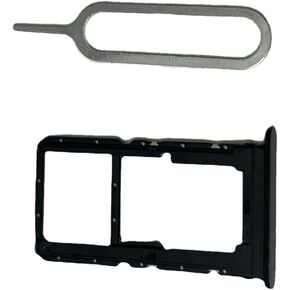 OEM Dual Sim Card Tray SD tray Holder solt+pin Replacement for OnePlus 1+Nord N30 5G (CPH2513) Black