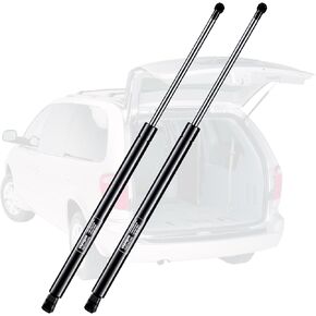 Qty (2) Rear Hatch Trunk Lift Supports for Chrysler Town & Country 2008-2012 Dodge Grand Caravan 2008-2012 Gas Charged Liftgate Lift Support Shock Strut (Set of 2)