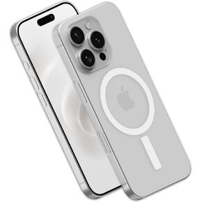 PEEL Magnetic Case Compatible with iPhone 16 Pro (Transparent Clear) – Embedded MagSafe Compatible Magnet, Thin Minimalist Design – Protects and Showcases Your Device