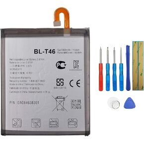 Battery BL-T46 Compatible with LG V60 ThinQ 5G LM-V600 with tools