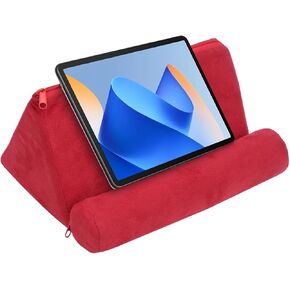 Tablet Pillow Pad Pillow Tablet Stand Holder, Tablet Pillow Stand, Soft Pad for Lap for Pad, Tablets, Smartphones, Books, Magazines, and More