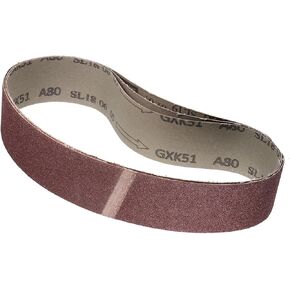 3pcs Sanding Belts - [ 2" x 27" 80 Grit ] Sandpaper Belt Strip Sander Paper for Wood Paint Sanding Metal Polishing