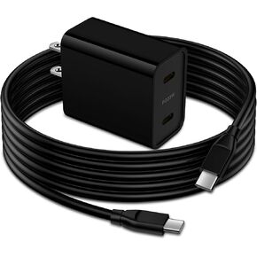 35W USB C Fast Charger for Google Pixel 9 Pro XL Fold 9 8a 8 8 Pro 7a 7 7 Pro 6a 6 Pro 5 4a 3XL, Pixel Fold, Samsung Galaxy A15 5G A14 A35 A13 A53 A03s, PD Power Adapter with 6FT USB C to USB C Cable