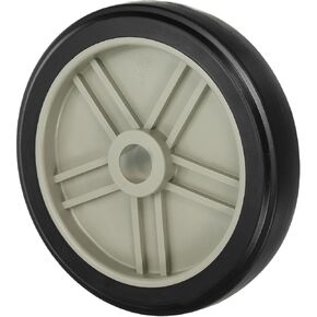 PATIKIL 7" Air Compressor Wheel, Universal Air Compressor Wheel Replacement Part, Air Compressor Wheel Replacement Wheel with 0.8" Dia Hole, Beige