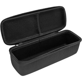 Hard Shell Storage Case Bluetooth Speaker Speaker Travel Case Nylon, Eva Black Speaker Travel Case Waterproof Hard Shell Shock Absorbing Speaker Carrying Storage Bag for