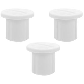 Vaguelly 3pcs Toilet Ladder Screws Training Toilet Screws Toilet Ladder Accessories Toilet Accessories Potty Toilet Ladder Screw Toilet Parts Plastic White Toddler Foldable Component