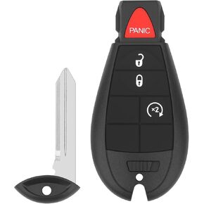 Key Fob Replacement for 2013-2021 Dodge Ram 1500/13-18 Ram 2500 3500 4500 5500 Car Keyless Entry Remote Control,GQ4-53T,4 Buttons