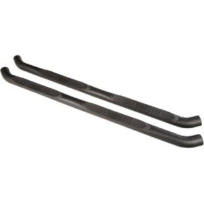 Rugged Ridge | Side Step, 4 inch, Oval, Black | 11591.13 | Fits 2018-2024 Jeep Wrangler JL/JLU