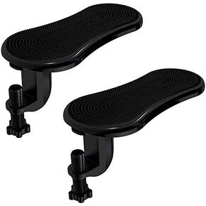 Armrest Support,Adjustable Wrist Rest Extender,Ergonomic Design Arm Rest Pad for Elbow,Release Stress & Eliminate Pain, No Assemble Required,2 Pack by STA