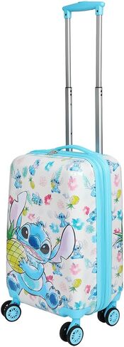 Disney Minnie Mouse Rose Gold 20" Carry-On Luggage With Wheels And Retractable Handle in Saudi Arabia