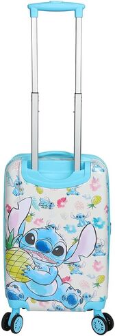 Disney Minnie Mouse Rose Gold 20" Carry-On Luggage With Wheels And Retractable Handle in Saudi Arabia