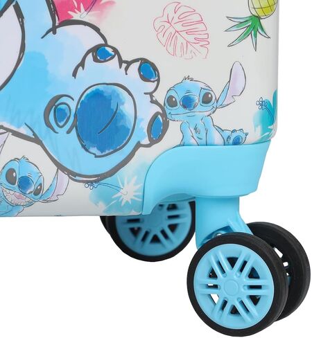 Disney Minnie Mouse Rose Gold 20" Carry-On Luggage With Wheels And Retractable Handle in Saudi Arabia