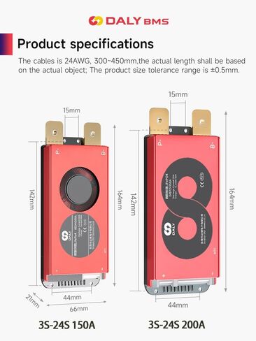 BMS LiFePO4 Li ion 3S-20S 12V-72V 20A-500A Lithium Battery Management System Protection Circuit PCB Board Optional RS485/CAN/WiFi, DIY Lithium Iron Phosphate Cell 3.2V or Lithium Ion Battery 3.7V in Saudi Arabia