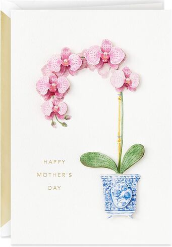 Hallmark Signature Mothers Day Card (Quilled Flowers, Couldn't Have Picked a Better Mom) (899MBC1009) in Saudi Arabia