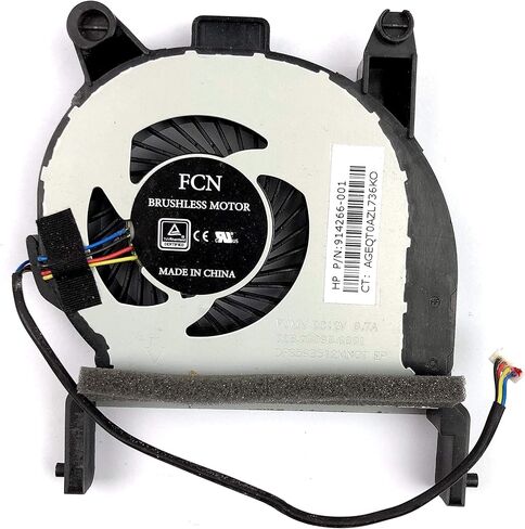 مروحة تبريد وحدة المعالجة المركزية من BestParts لجهاز HP ProDesk Mini 600 G3 400 G3 P/N: BUC0712HB-00 914266-001 DC 12V 4 Pin in Saudi Arabia