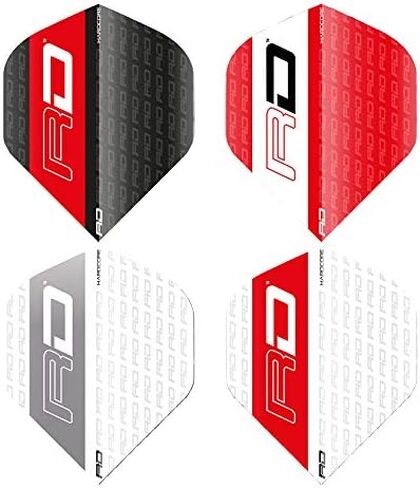 Red Dragon Hardcore Selection Pack Dark Wings Extra Thick Standard Dart Flights - 4 Sets Per Pack (12 Dart Flights in Total) in Saudi Arabia