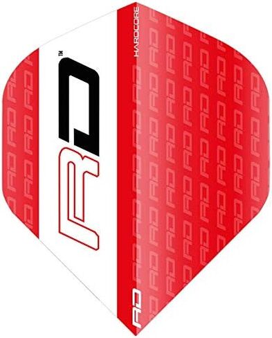 Red Dragon Hardcore Selection Pack Dark Wings Extra Thick Standard Dart Flights - 4 Sets Per Pack (12 Dart Flights in Total) in Saudi Arabia
