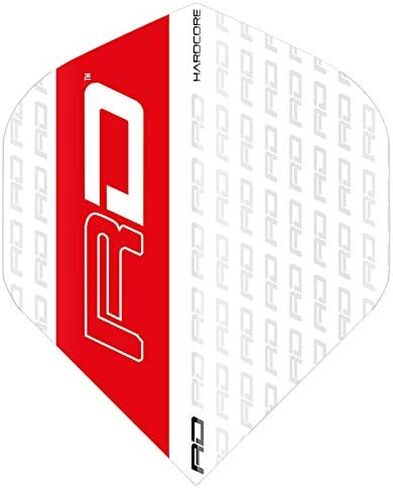 Red Dragon Hardcore Selection Pack Dark Wings Extra Thick Standard Dart Flights - 4 Sets Per Pack (12 Dart Flights in Total) in Saudi Arabia