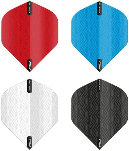 Red Dragon Hardcore Selection Pack Dark Wings Extra Thick Standard Dart Flights - 4 Sets Per Pack (12 Dart Flights in Total) in Saudi Arabia