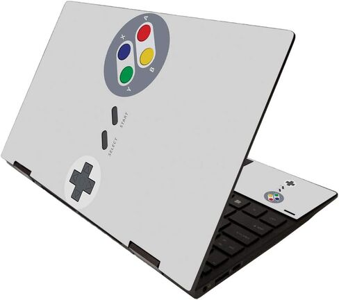 MightySkins Skin for HP Envy x360 13" (2020) - Retro Gamer 1 | Protective, Durable, and Unique Vinyl Decal wrap Cover | Easy to Apply, Remove, and Change Styles | Made in The USA in Saudi Arabia