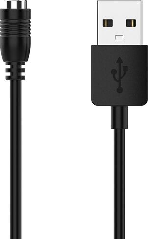 Replacement Charger Intended for Casio WSD-F10 /WSD-F20 /WSD-F30 /Pro Trek Charging Cable 3.3ft USB Portable Watch Charging Cord Smartwatch Accessory (Black) in Saudi Arabia