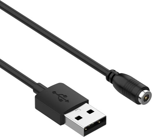 Replacement Charger Intended for Casio WSD-F10 /WSD-F20 /WSD-F30 /Pro Trek Charging Cable 3.3ft USB Portable Watch Charging Cord Smartwatch Accessory (Black) in Saudi Arabia