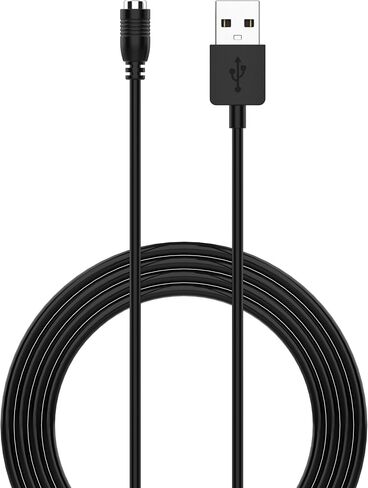 Replacement Charger Intended for Casio WSD-F10 /WSD-F20 /WSD-F30 /Pro Trek Charging Cable 3.3ft USB Portable Watch Charging Cord Smartwatch Accessory (Black) in Saudi Arabia