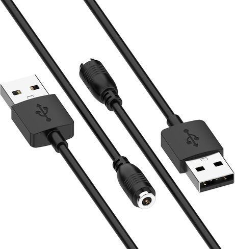 Replacement Charger Intended for Casio WSD-F10 /WSD-F20 /WSD-F30 /Pro Trek Charging Cable 3.3ft USB Portable Watch Charging Cord Smartwatch Accessory (Black) in Saudi Arabia