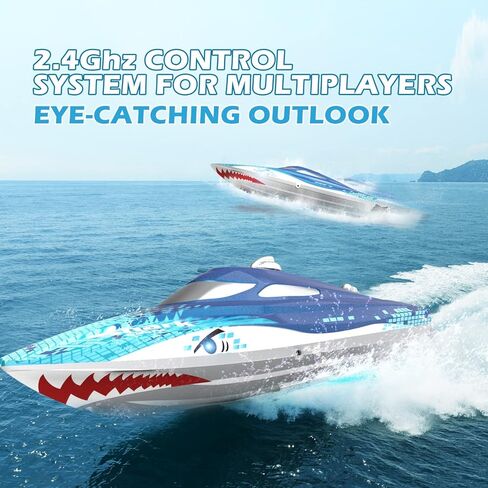 DEERC قارب سيارة برمائي للتحكم عن بعد مع أضواء LED، شاحنة الوحش للتحكم عن بعد 4WD للأولاد، سيارة تمساح RC المثيرة، 2.4 جيجا هرتز لجميع التضاريس على الطرق الوعرة ألعاب سيارات RC، لعبة حمام سباحة مقاومة للماء للأطفال in Kuwait