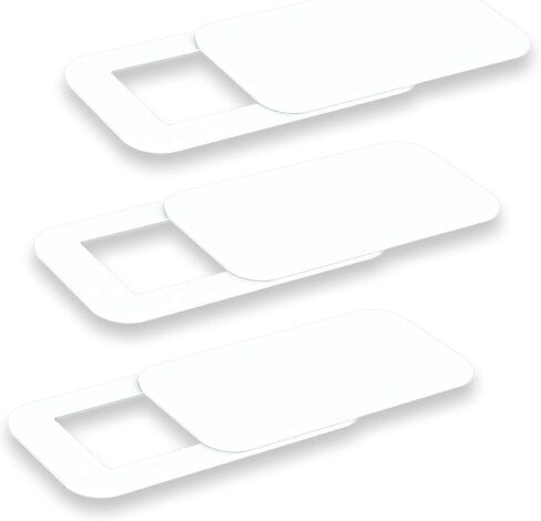 Webcam Cover .7MM Thin - Protect Your Privacy - Fits Laptops, Desktop Pcs, MacBook Pro, iMac, Smartphones and Tablets, (Pack of 3) in Saudi Arabia