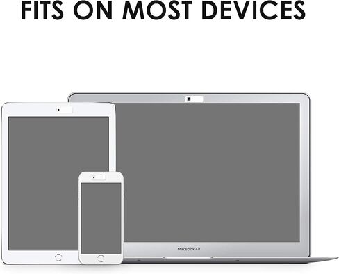 Webcam Cover .7MM Thin - Protect Your Privacy - Fits Laptops, Desktop Pcs, MacBook Pro, iMac, Smartphones and Tablets, (Pack of 3) in Saudi Arabia