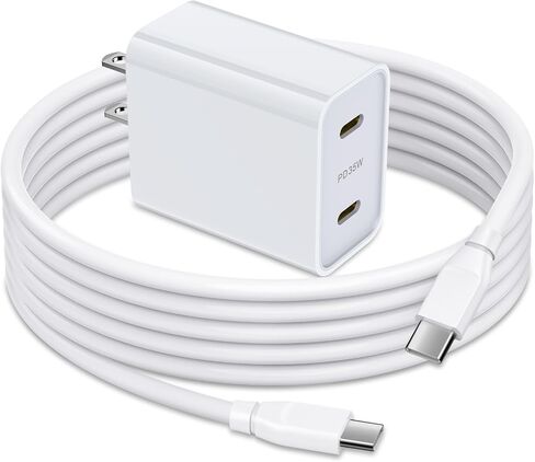 شاحن سريع 35 وات USB C لهاتف Google Pixel 9 Pro XL Fold 9 8a 8 8 Pro 7a 7 7 Pro 6a 6 Pro 5 4a 3XL، Pixel Fold، Samsung Galaxy A15 5G A14 A35 A13 A53 A03s، محول طاقة PD مع 6FT USB C إلى USB كابل سي in Kuwait