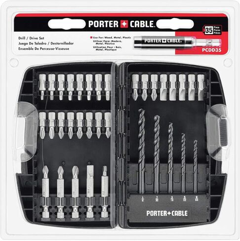 Porter-Cable PCDD35 35-Piece Drilling and Driving Bit Set in Saudi Arabia
