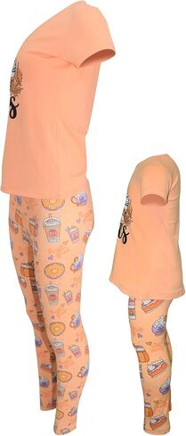 Unique Baby Girls Matching Mommy and Me Lattes Pant Set in Saudi Arabia