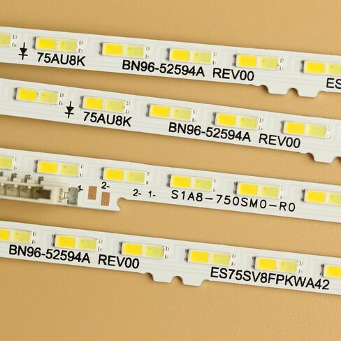 LED Backlight Strip TV Replacement Part for UN75AU8000FXZA BN96-52594A UN75AU8200 UN75AU8000 UA75AU8000 S1A8-750SM0-R0 LM41-01046A 75AUBK UE75AU8000 UN75AU8000BXZA 75AU8000 UN75AU7000FXZA in Saudi Arabia
