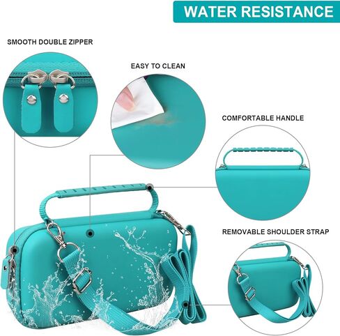 Hard Carrying Case for Bose SoundLink Flex Bluetooth Speaker, Travel Case with Zipper Mesh Pocket for USB-C Cable, Manuals and Other Accessories, Rose Gold+Rose Gold in Kuwait