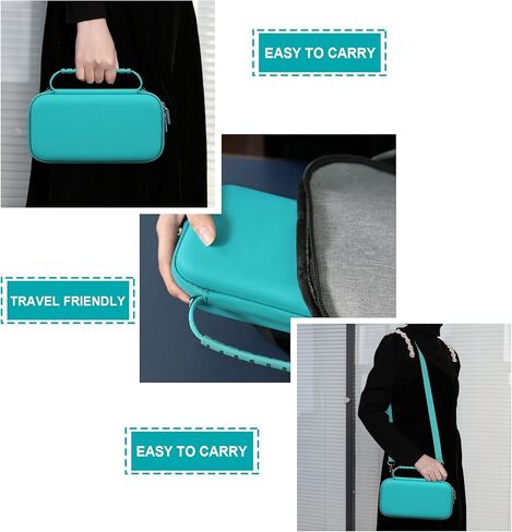 Hard Carrying Case for Bose SoundLink Flex Bluetooth Speaker, Travel Case with Zipper Mesh Pocket for USB-C Cable, Manuals and Other Accessories, Rose Gold+Rose Gold in Kuwait