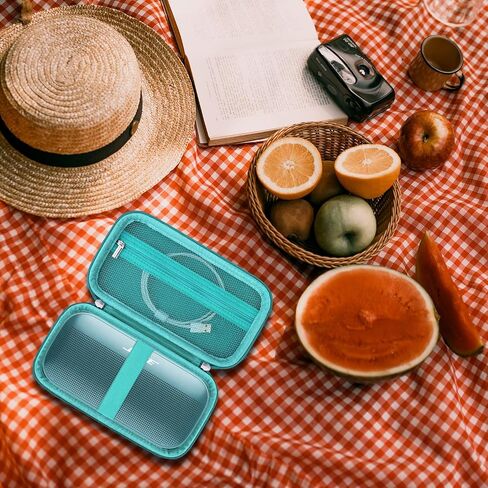 Hard Carrying Case for Bose SoundLink Flex Bluetooth Speaker, Travel Case with Zipper Mesh Pocket for USB-C Cable, Manuals and Other Accessories, Rose Gold+Rose Gold in Kuwait