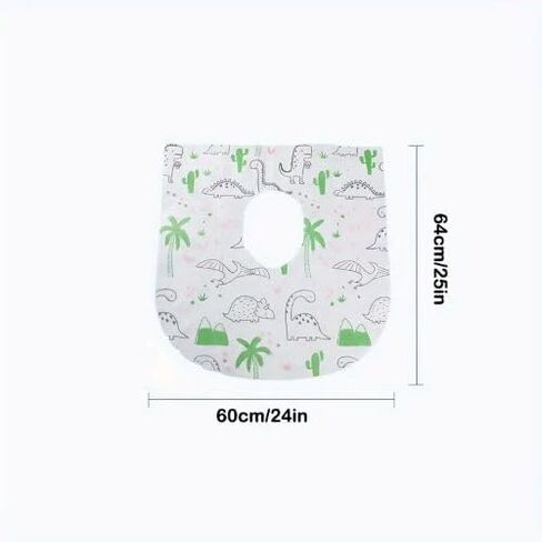Toilet Seat Covers Disposable - 10 Pack Individually Wrapped Potty Covers for Toddlers, Kids, and Adults, Public Restroom Toilet Seat Covers, Travel, Airplane, Road Trips, Camping in Saudi Arabia
