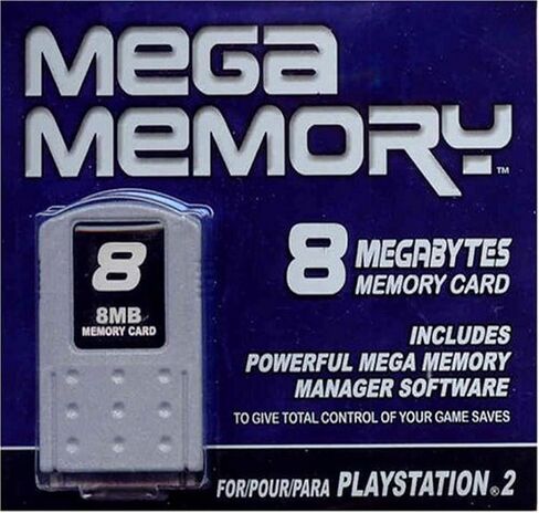 Datel Mega Memory 8 for PS2 in Saudi Arabia