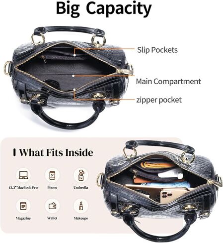 حقيبة يد من الجلد الطبيعي، حقيبة كروس، حقيبة كتف من الجلد اللامع، طباعة جلد الفهد للنساء in Kuwait