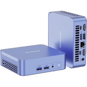 GEEKOM AX7 Pro Mini PC,AMD Ryzen R9-7940HS (8C/16T,up to 5.2GHz) Mini Computers, 32GB DDR5 5600Mhz RAM&2TB PCIe Gen 4 SSD, Mini Desktop Windows 11 Pro, AMD Radeon 780M /WiFi 6E/BT5.2/2.5G LAN
