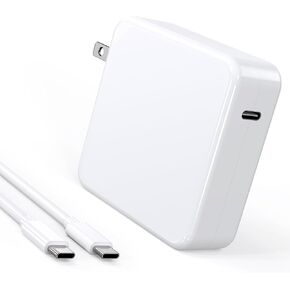Mac Book Pro Charger-100W USB C Charger Fast Charger Compatible with MacBook Pro/MacBook Air 16 15 14 13 Inch New iPad Pro and All USB-C Devices,100W USB C Laptop Charger(6.6 FT Cable Included)