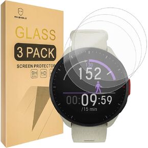 Mr.Shield Screen Protector compatible with Polar Pacer [Tempered Glass] [3-Pack] [Japan Glass with 9H Hardness]