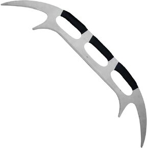Armory Replicas™ - سيف Kahless Bat'Leth النجمي - شفرة من الصلب الكربوني مقاس 28 بوصة، تصميم ثنائي اللون، غلاف مقبض من النايلون - أسلحة Klingon Empire الأسطورية - تصميم أصيل من القرن التاسع الميلادي in Kuwait