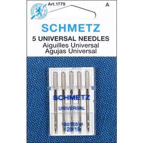 SCHMETZ Universal (130/705 H) Household Sewing Machine Needles - Carded - Size 120/19